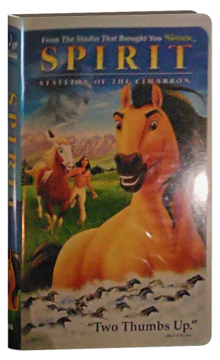 Spirit: Stallion of the Cimarron VHS, DreamWorks Home Entertainment