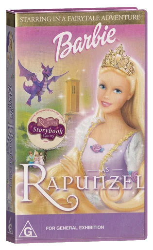 Barbie as Rapunzel VHS, Universal Pictures (Australasia) Pty Ltd