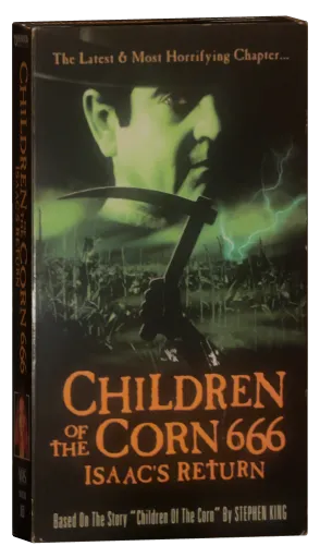 Children of the Corn 666: Isaac's Return VHS, Dimension Home Video