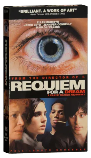 Requiem for a Dream VHS, Artisan Home Entertainment