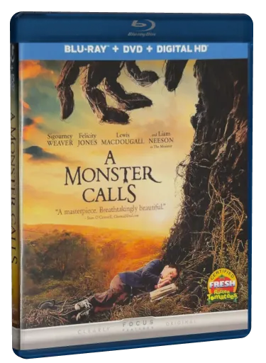 A Monster Calls Blu-ray, Universal Studios Home Video