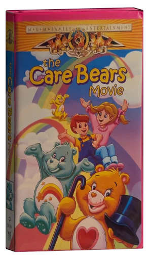 The Care Bears Movie VHS, New Line Cinema
