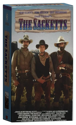 The Sacketts VHS, Warner Home Video