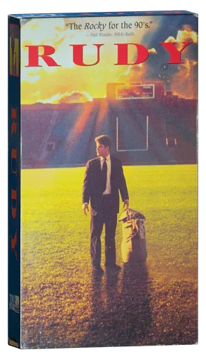 Rudy VHS, Columbia TriStar Home Video