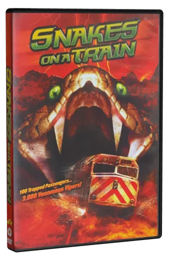 Snakes on a Train DVD, The Asylum Home Entertainment