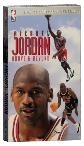 Michael Jordan: Above and Beyond VHS cover