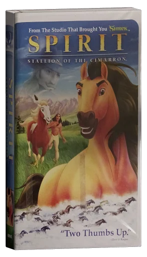 Spirit: Stallion of the Cimarron VHS, DreamWorks Pictures