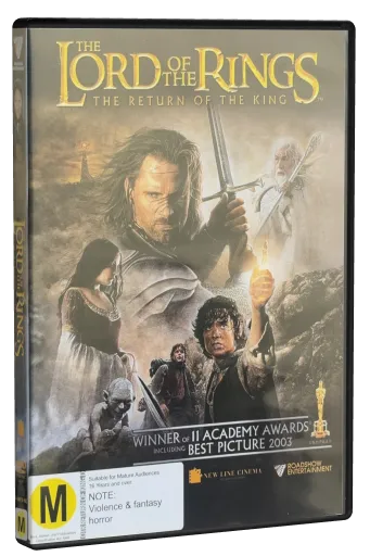 The Lord of the Rings: The Return of the King DVD, New Line Cinema