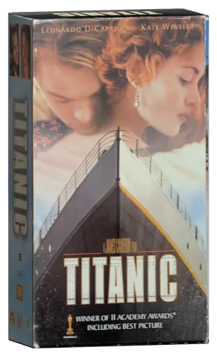 Titanic VHS cover