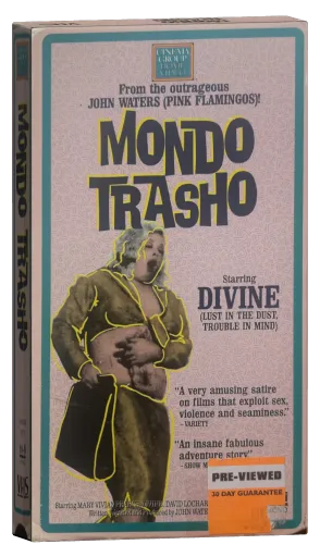 Mondo Trasho VHS, Cinema Group Home Video