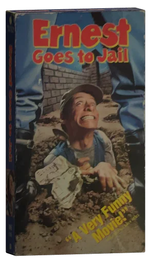 Ernest Goes to Jail VHS, Touchstone Home Video
