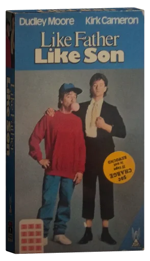 Like Father Like Son VHS, RCA/Columbia Pictures