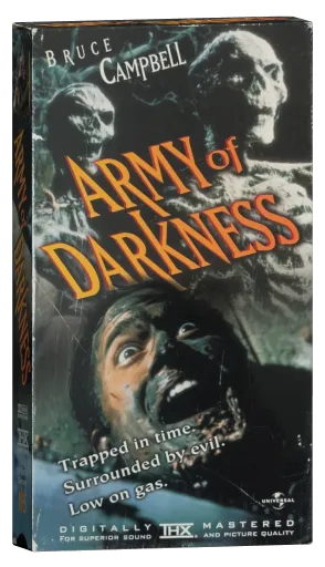 Army of Darkness VHS, Anchor Bay Entertainment