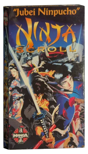 Ninja Scroll VHS, Manga Video