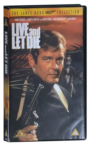 Live and Let Die VHS, Warner Home Video