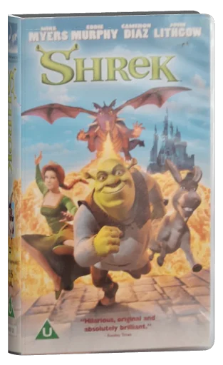 Shrek VHS, DreamWorks