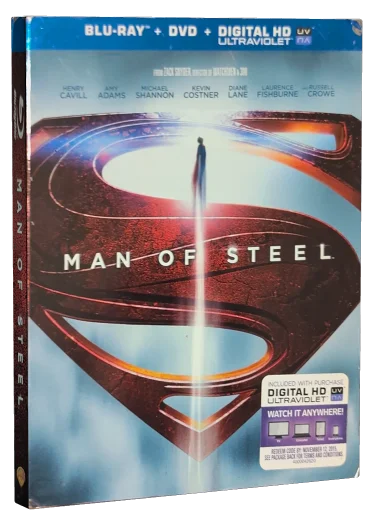 Man of Steel Blu-ray, Warner Bros.