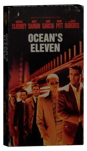 Ocean's Eleven VHS, Warner Home Video