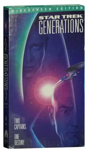 Star Trek: Generations VHS, Paramount
