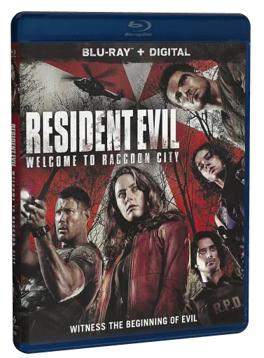 Resident Evil: Welcome to Raccoon City Blu-ray, Sony Pictures Home Entertainment
