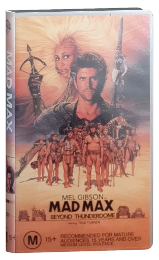 Mad Max Beyond Thunderdome VHS, Warner Home Video