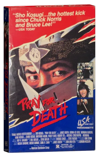 Pray for Death VHS, U.S.A. Home Video