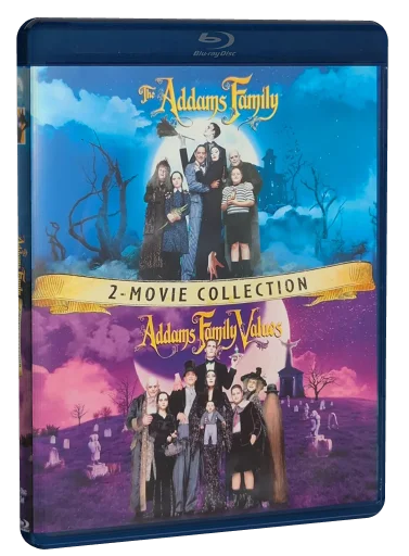 The Addams Family 2-Movie Collection Blu-ray cover