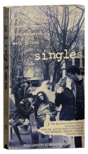 Singles VHS cover