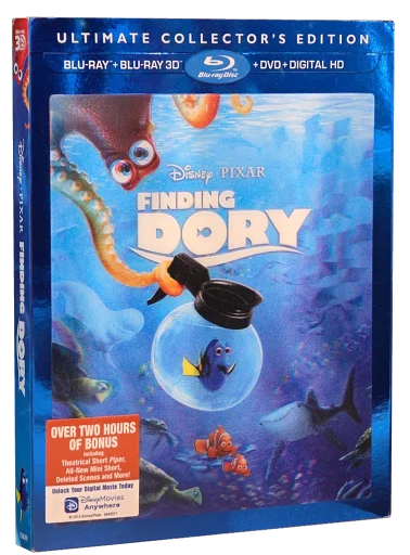 Finding Dory Blu-ray, Buena Vista Home Entertainment