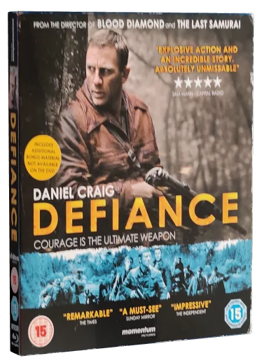 Defiance Blu-ray, Momentum Pictures