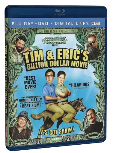 Tim and Eric's Billion Dollar Movie Blu-ray, Magnet Releasing