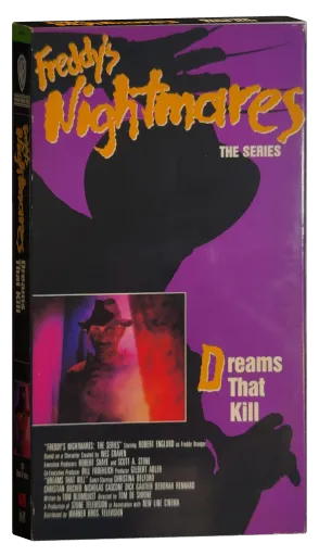 Freddy's Nightmares VHS, Warner Home Video