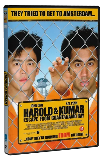 Harold & Kumar Escape from Guantanamo Bay DVD, Entertainment One Benelux