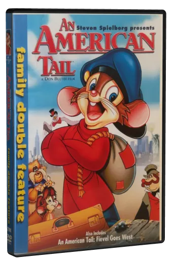 An American Tail Double Feature DVD cover