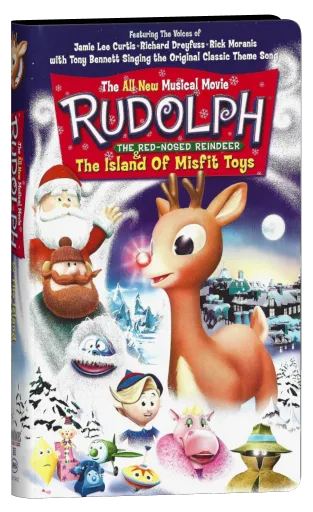 Rudolph the Red-Nosed Reindeer & the Island of Misfit Toys VHS, GOODTIMES