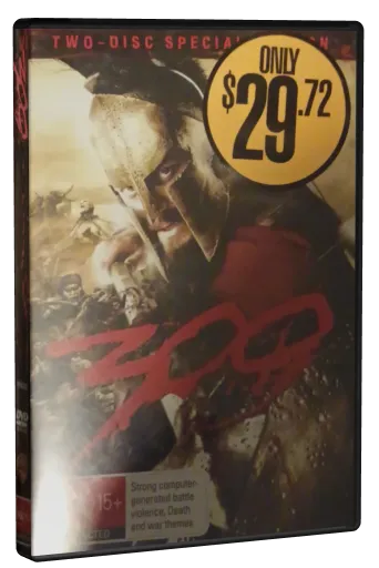 300 DVD, Warner Bros. Pictures
