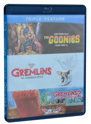 The Goonies / Gremlins / Gremlins 2: The New Batch Blu-ray, Warner Home Video