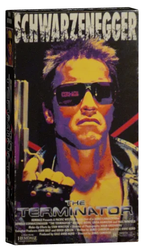 The Terminator VHS, Hemdale Home Video, Inc.