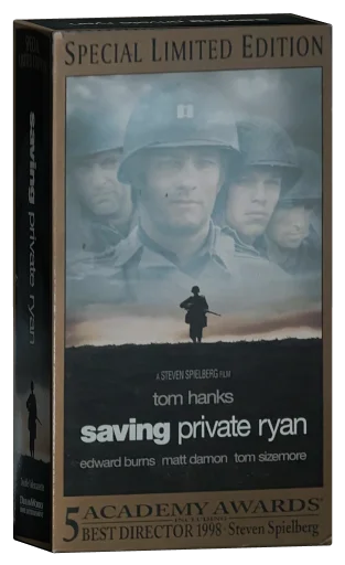 Saving Private Ryan VHS, DreamWorks Home Entertainment
