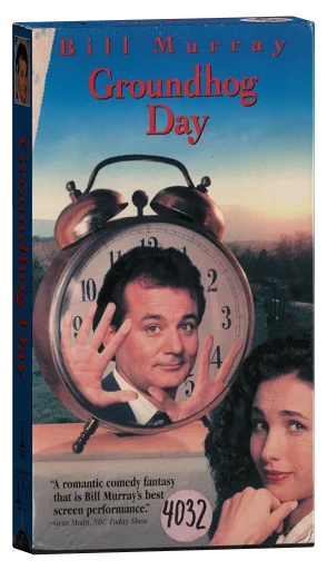 Groundhog Day VHS, Columbia TriStar Home Video