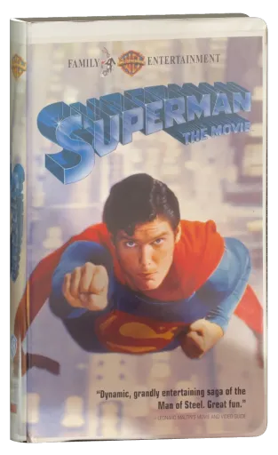 Superman VHS, Warner Home Video