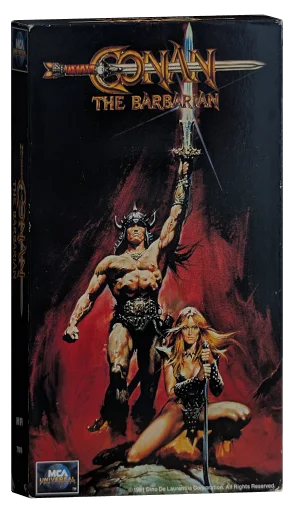 Conan the Barbarian VHS, MCA Universal Home Video