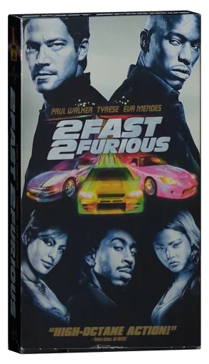 2 Fast 2 Furious VHS, Universal