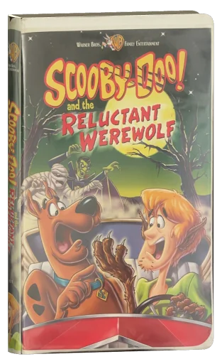 Scooby-Doo! and the Reluctant Werewolf VHS, Warner Bros. Family Entertainment