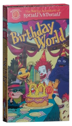 The Wacky Adventures of Ronald McDonald VHS, Klasky Csupo
