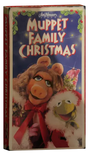 Muppet Family Christmas VHS cover