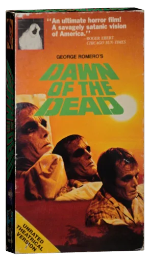 Dawn of the Dead VHS, Republic Pictures Home Video