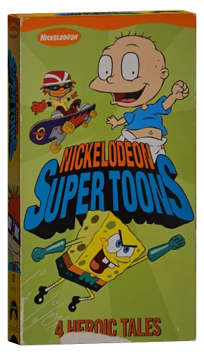 Nickelodeon Super Toons VHS cover