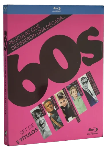 Películas Que Definieron una Década… 60s Blu-ray cover