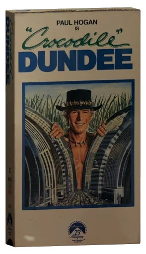 Crocodile Dundee VHS, Paramount Pictures